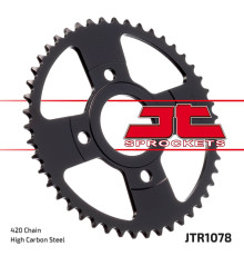 Jt задня зірочка 4570 47 yamaha tzr 50 / x-power '96-'06, mbk x-power 50 '00-'06 (457047jt) (ланцюг 420) = 443247jt