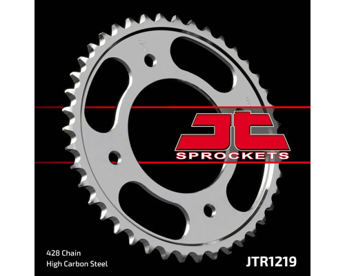 Jt задня зірочка 4597 42 honda cbf 125 '09-'14 (459742jt) (ланцюг 428) (оригінал)
