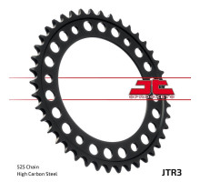 Jt задня зірочка 4613 42 bmw f 800 gs '06-'13 болт 10.5mm (461342jtzbk) (ланцюг 525) чорний