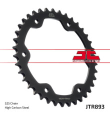 Задня зірочка jt 4642 38 ktm 1290 superduke (14-18) (464238jtzbk) (cha?c.525) чорний - заміняє jtr893.38