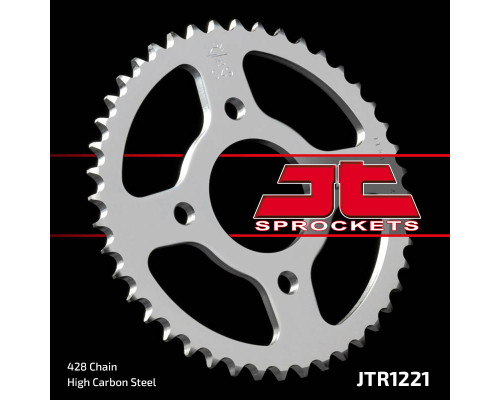 Jt задня зірочка 4669 44 honda cbr 125 11-17 (466944jt) (ланцюг 428) отвор під болт 10.5 - можна заміна на 269 44