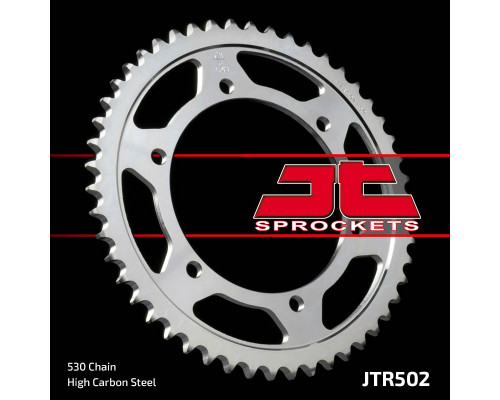 Jt задня зірочка 502 47 kawasaki gpx 750r (50247jt) (ланцюг 530)