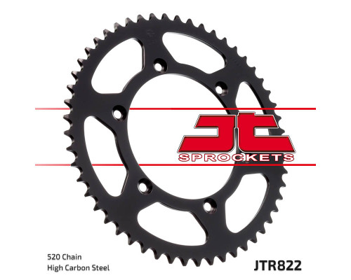 Jt задня зірочка 702 50 husqvarna sm 610 (08-09), suzuki dr350 (90-03), rgv 250 (91-96) (70250jt) (ланцюг 520)
