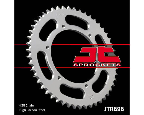 Jt задня зірочка 707 43 cagiva 50 prima super sports 92-95 (70743jt) (ланцюг 520)