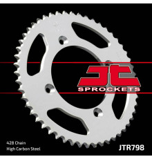 Jt задня зірочка 798 49 suzuki rm 80/85, yamaha yz 80/85 '93-'24 (79849jt) (ланцюг 428)