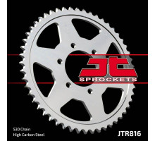 Jt задня зірочка 816 43 suzuki gsxr1100, gsxr750 (92-95) (81643jt) (ланцюг 530) - заміна на 825 43