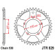 Jt задня зірічка 824 47 suzuki gsf 600 95-04, gsf 650 05-06 (82447jtzbk)* (ланцюг 530) чорний