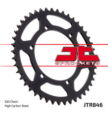 Jt задня зірочка 859 40 yamaha yzf 600r thundercat '96-'03, fzr 1000 '87-'97 (85940jt) (ланцюг 520)