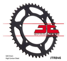 Jt задня зірочка 859 40 yamaha yzf 600r thundercat '96-'03, fzr 1000 '87-'97 (85940jt) (ланцюг 520)