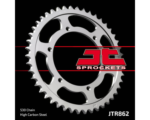 Jt задня зірочка 864 44 yamaha xj 600 h,n 84-91, yx 600 radian 86-87 (86444jt) (ланцюг 530)