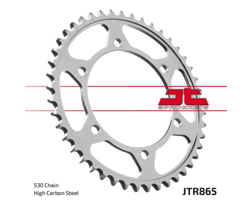 Jt задня зірочка 865 39 yamaha fzx750 '86-'97 (jtr865.39)* (ланцюг 530)