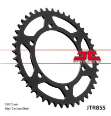 Jt задня зірочка 866 48 yamaha xj 600 diversion 95-03 (86648jtzbk) (ланцюг 520) чорний