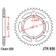 Jt задня зірочка 866 48 yamaha xj 600 diversion 95-03 (86648jtzbk) (ланцюг 520) чорний