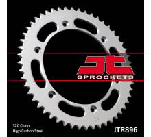 Задня зірочка jt 896 50 ktm 125 mx, 250mx, 500 mx, 350 enduro (88-89) (89650jt) (ланцюг 520)