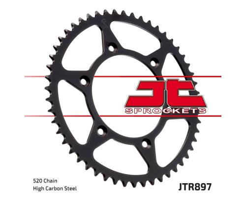 Задня зірочка jt 899 38 ktm 620 duke, (95-98) 625 smc (04-) , 640 lc4 (00-03) , 660 smc, husaberg fs570 (10-11) (89938jt) (ланцюг 520)