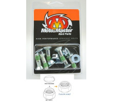 Moto-master верхні болти для зубчастої шкіфи m8x26мм (6штук) fujilok u-nut (torx) ktm/husqvarna/beta
