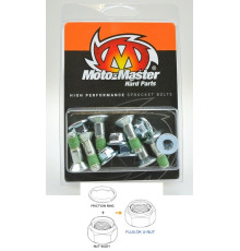 Moto-master верхні болти для зубчастої шкіфи m8x26мм (6штук) fujilok u-nut (torx) ktm/husqvarna/beta