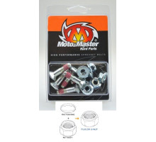Moto-master болти задні зірочки m8x30mm (6 штук) fujilok u-nut (шестикутник) honda/yamaha/suzuki/kawasaki