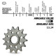 Зірічка передня moto-master 2311 14 (231114) самоочищення sherco 250 se '13-'23, 300 se '13-'23, 450 se '16-'20 (шлиця 14 зубів)