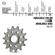 Moto-master зірочка передня 2320 13 honda crf 250r '18-'21,crf 250rx '19-'21 (jtf1344.13) (232013)