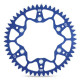 Moto-master алюмінієва задня зірочка t7075 (ergal) 270 49 (27049) blue yamaha yz/yzf '99-'24 wrf '01-'24 (jtr251.49) (ланцюг 520)
