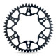 Moto-master алюмінієва задня зірочка t7075 (ergal) 4552 48 (455248) чорний ktm sx 65 '98-'18, husqvarna tc 65 '17-'18 (jtr894.48) (ланцюг 420)