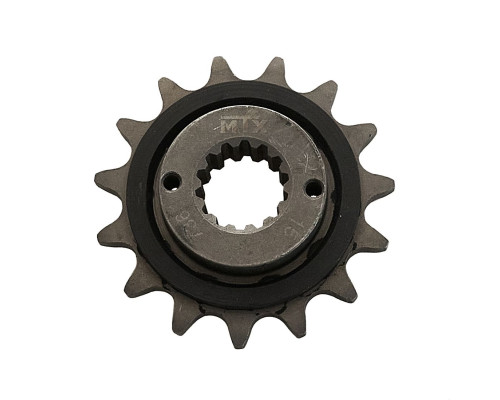Mtx parts передня зірочка 490 15 з гумою ducati monster 600/750/900 (jtf736.15rb) (ланцюг 520)