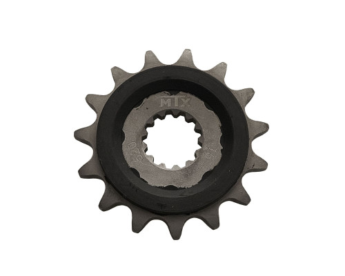 Mtx parts передня зірочка 564 15 з гумою suzuki dl 650 '04-'20, gsf 650 bandit '07-'15, sv 650 '99-'10 (std) (jtf520.15rb) (?a?c.525)