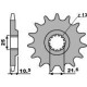 Зірочка передня pbr 2061 13 18nc kawasaki ksf 250 87-04, kef 300 95-03 (jtf1503.13) (+1) (ланцюг 520)