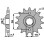 Pbr передня зірочка 2116 13 18nc suzuki ltr 450 