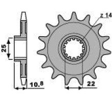 Pbr передня зірочка 2145 15 18nc aprilia 450/550 rxv,sxv (ланцюг 520) (jtf70715)