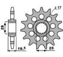 Передня зірочка pbr 2147 16 18nc ktm 990 (ланцюг 525)