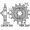 Зірочка передня pbr 2247 13 18nc ktm 125 duke 11-16 (-1) (ланцюг 520) (jtf1903.13)