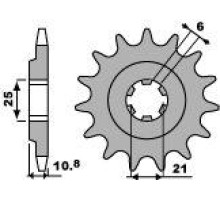 Pbr передня зірочка 331 15 18nc honda cb 750k 78 (ланцюг 630)
