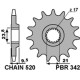 Pbr передня зірочка 342 12 honda cr 250 '88-'07, crf 450r/x '02-'25, crf 250r '22-'25 (jtf284.12) (ланцюг 520) (34212jt)