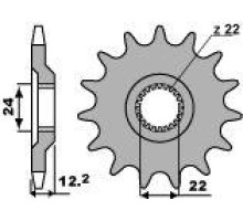 Зірочка передня pbr 405 17 18nc aprilia pegaso 600`90-93 (jtf1125.17) (ланцюг 520)