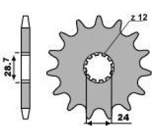 Зірочка передня pbr 526 16 18nc zr 1100 (91-97) (ланцюг 530)