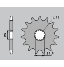 Pbr передня зірочка 566 15 18nc suzuki gs/gsf/gsxr (jtf566.15) (ланцюг 530)