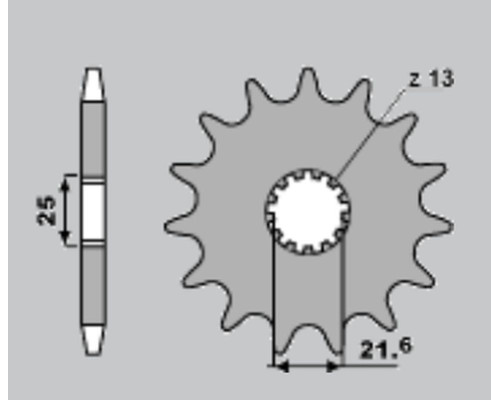Pbr передня зірочка 566 15 18nc suzuki gs/gsf/gsxr (jtf566.15) (ланцюг 530)