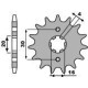Зірочка передня pbr 717 14 18nc cagiva wmx 125/250 (ланцюг 520)
