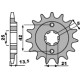 Pbr передня зірочка 723 14 18nc cagiva 350 elephant (ланцюг 520)