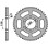 Задня зірочка pbr 1514 41 c45 cagiva 125 freccia 89-92 (ланцюг 520)