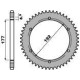 Pbr задня зірічка 223 53 c45 husqvarna wr 125/250/400 79-88 (ланцюг 520)
