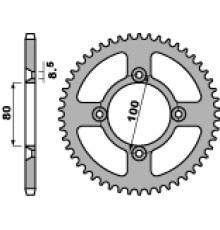Pbr задня зірічка 238 36 f honda crf 70/ xr 70 00-11 (ланцюг 420) (jtr1214.36)