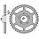 Pbr задня зірічка 254 43 c45 honda xl 200r 81-84 (ланцюг 520)