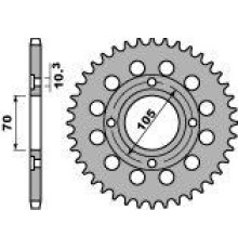 Pbr задня зірічка 278 41 c45 honda cb 250n (78-82) (ланцюг 530) (jtr278.41)