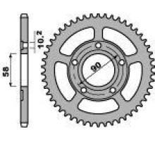 Pbr задня зірічка 281 40 c45 honda crm 125 (90-00) (ланцюг 520) (jtr604.40)