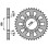 Pbr задня зірічка 334 41 c45 honda cbr 1000f 96-00 (jtr1334.41) (ланцюг 530)