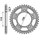Задня зірочка pbr 408 46 c45 honda cbr/vtr/cb (jtr302.46) (тільки pbr) (ланцюг 530)