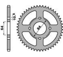 Задня зірочка pbr 4302 39 c45 suzuki lt-e/lt-f 160 89-01 (ланцюг 520) (jtr1826.39)